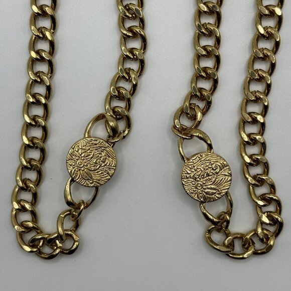 Charter Club Women's Crystal and Large Link 36in Long Strand Necklace - Picture 6 of 6